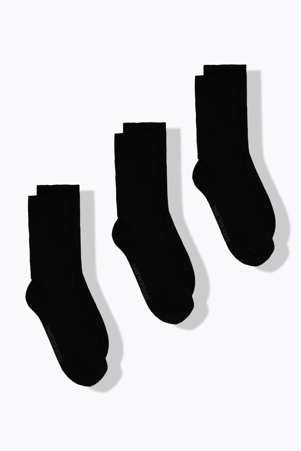 Diabeteskousen, set van 3, drukvrije schacht