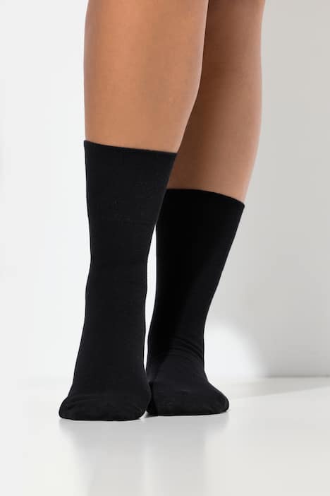 Diabetiker-Strümpfe, 3er-Pack, druckfreier Schaft