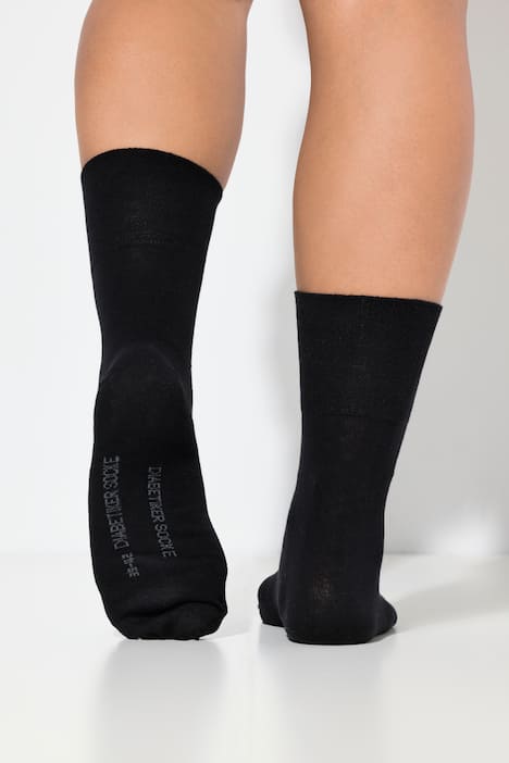 Diabetiker-Strümpfe, 3er-Pack, druckfreier Schaft