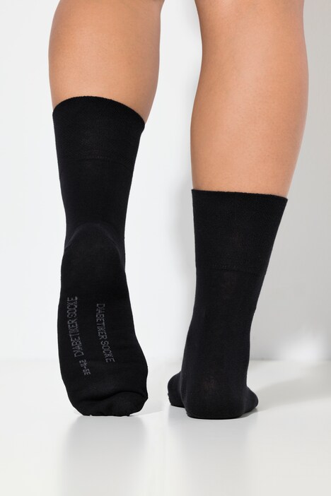 Lot De 3 Paires Chaussettes Diabétiques Mokah Stone - Lycra Et Coolmax, évacue L'humidité - Homme/Femme