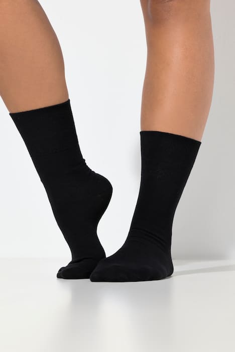 Diabetiker-Strümpfe, 3er-Pack, druckfreier Schaft