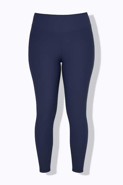 Geribbelde legging, strakke pijpen, elastische tailleband