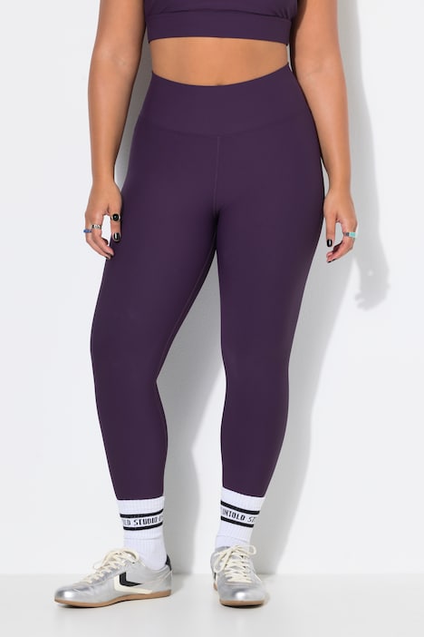 Ribbed leggings, tight legs, elasticated waist