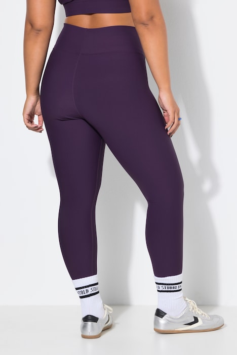 Ribbed leggings, tight legs, elasticated waist