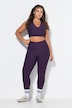 Ribbed leggings, tight legs, elasticated waist