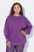 Bluza, oversize, stonowany nadruk z tyłu