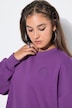 Bluza, oversize, stonowany nadruk z tyłu