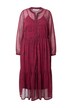 Layered Chiffon Astrology Print Dress