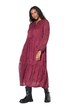 Layered Chiffon Astrology Print Dress