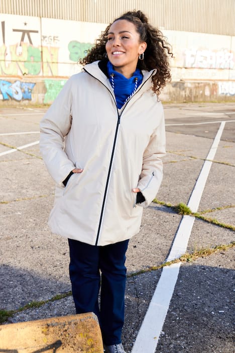 HYPRAR Funktionsjacke, wasserdicht, A-Linie, Kapuze