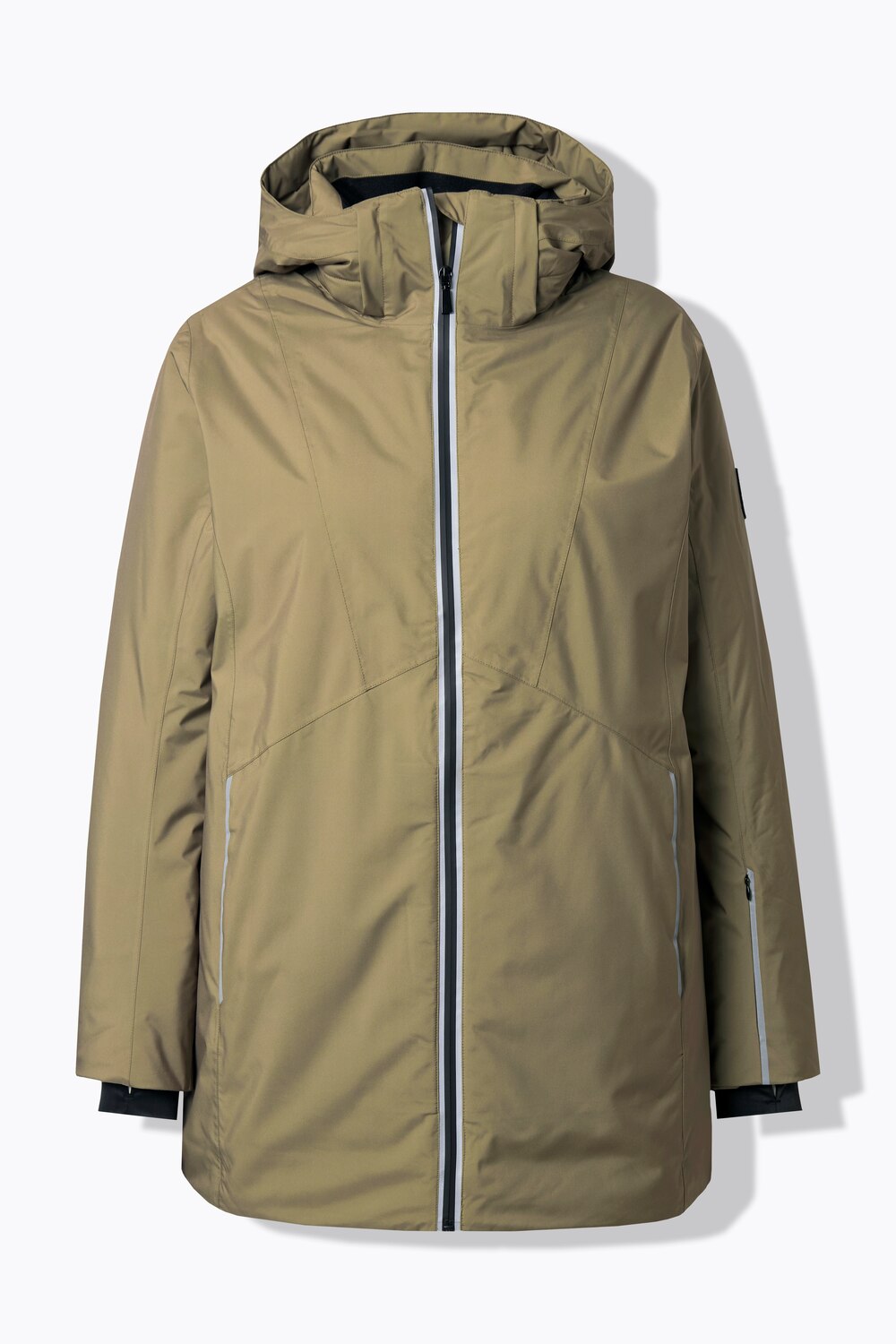 Stora storlekar HYPRAR funktionsjacka, Dam, brun, storlek: 58/60, Polyester, Ulla Popken