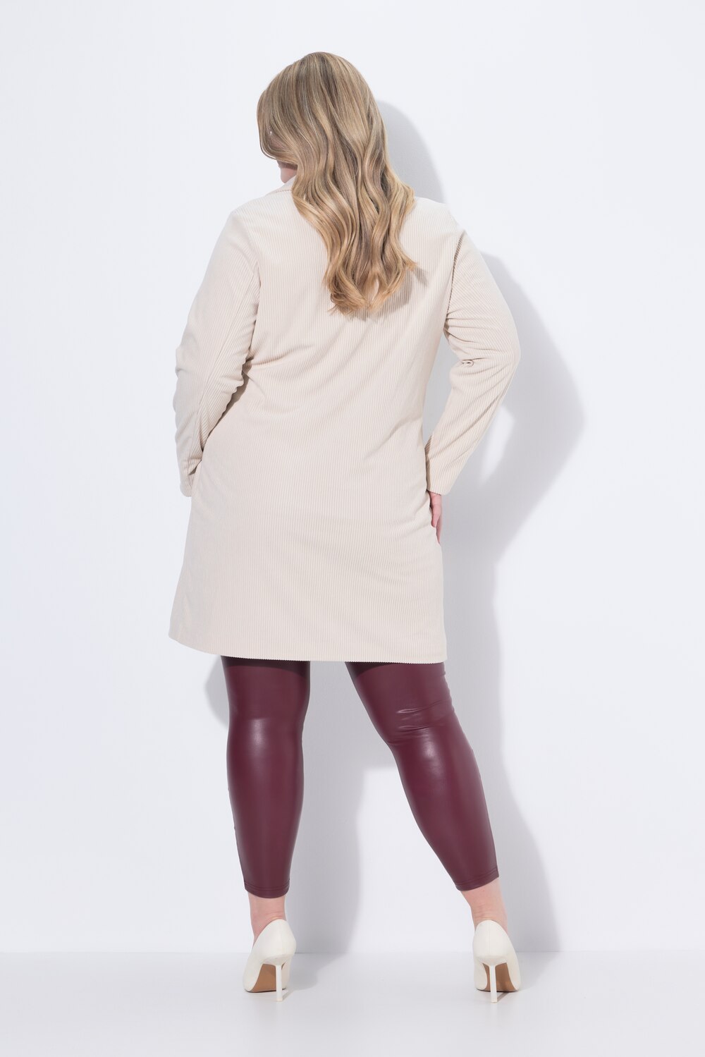 Blazer In Velluto Da Donna Generisch - Taglio Slim Fit, Scollo A V, Perfetto Per Autunno/inverno