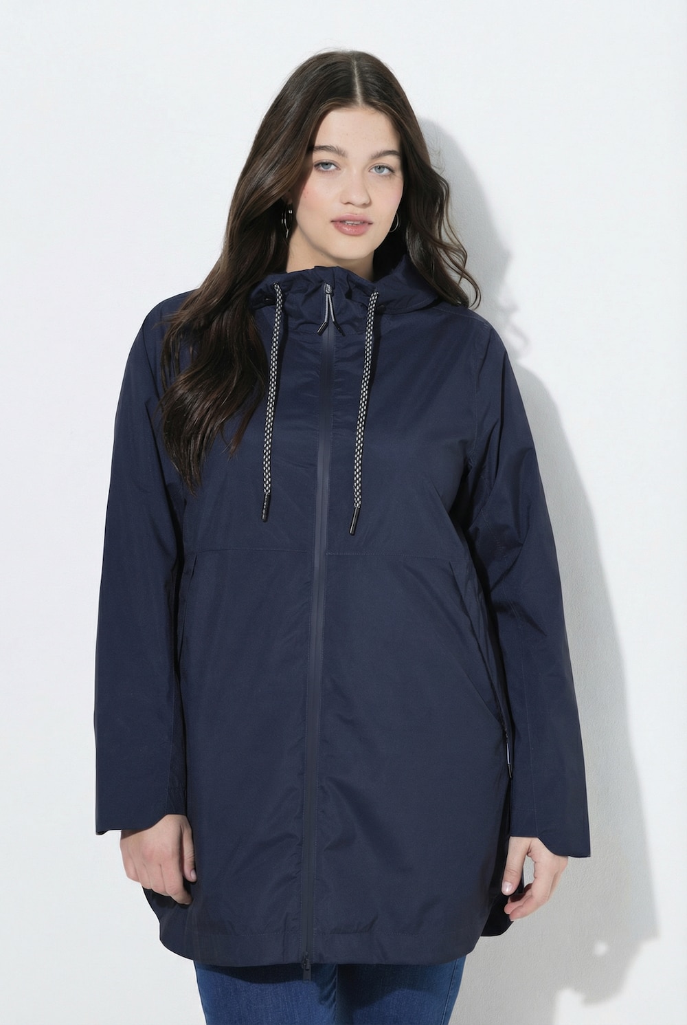 Große Größen HYPRAR Leicht-Funktionsjacke, Damen, blau, Größe: 54/56, Polyester, Ulla Popken
