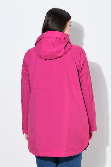 HYPRAR lichte functionele jas, waterdicht, A-lijn, capuchon