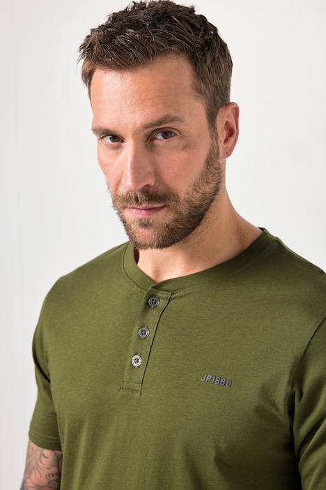 JP1880 Schlafanzug, Homewear, T-Shirt, gemusterte Hose, bis 8 XL