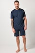 JP1880 Schlafanzug, Homewear, Seersucker-Jersey, T-Shirt, bis 8 XL
