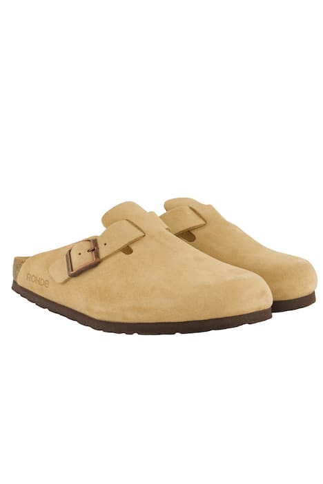 Rohde nazouváky, semiš, kožená stélka, šířka G