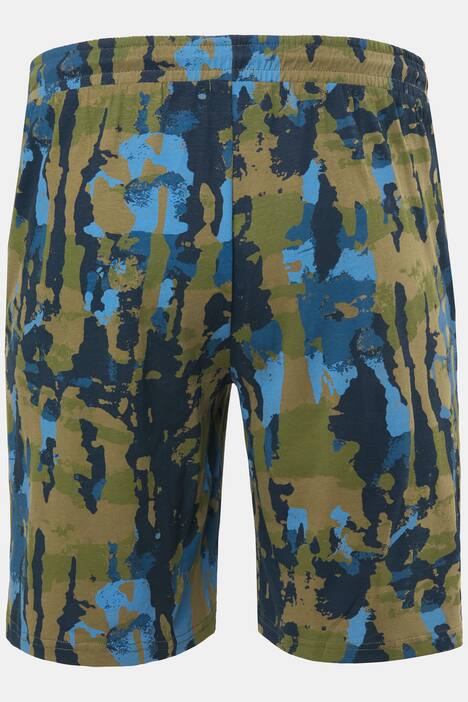 JP1880 Schlafanzug, Homewear, T-Shirt, gemusterte Hose, bis 8 XL