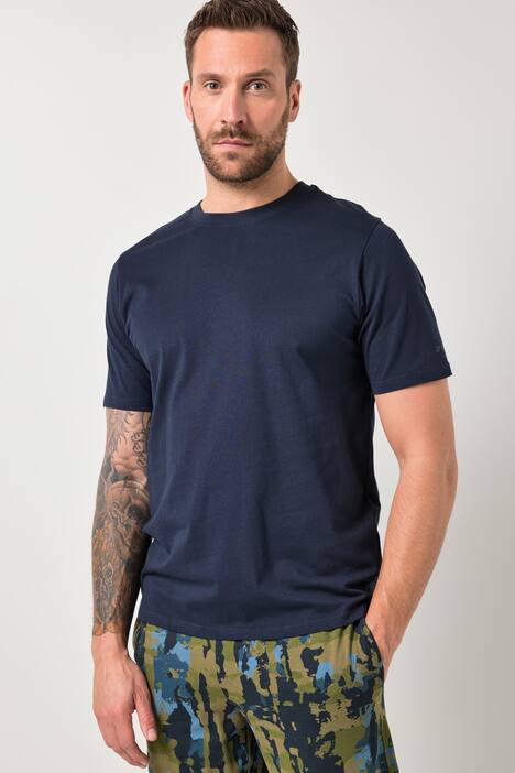 JP1880 Schlafanzug, Homewear, T-Shirt, gemusterte Hose, bis 8 XL