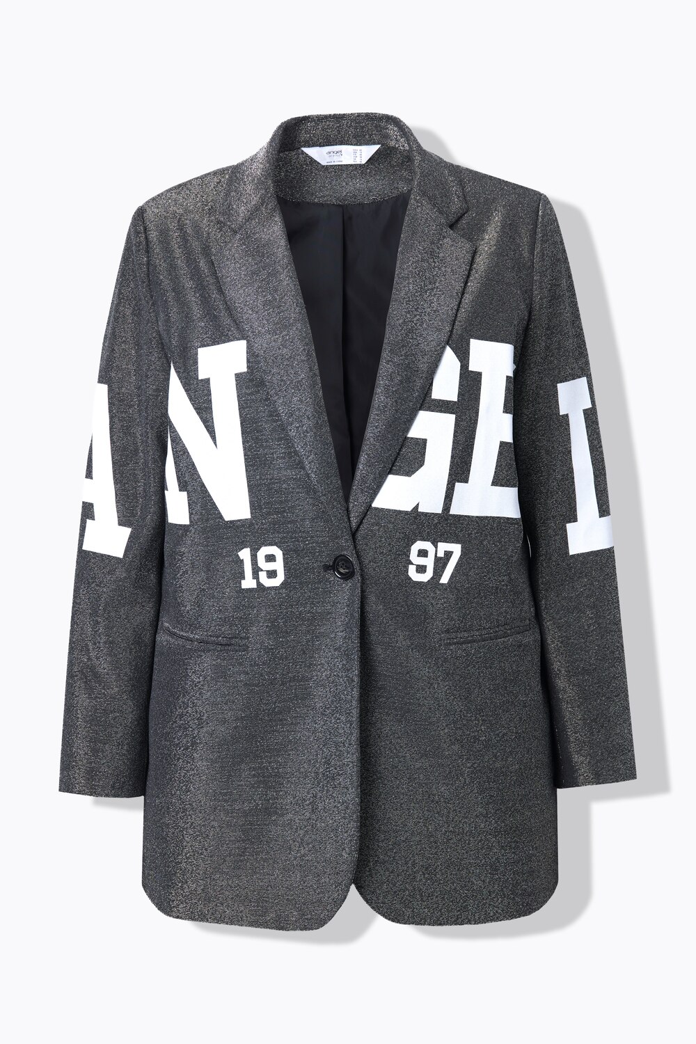Stora storlekar Kavaj, Dam, svart, storlek: 44, Polyester, Angel of Style