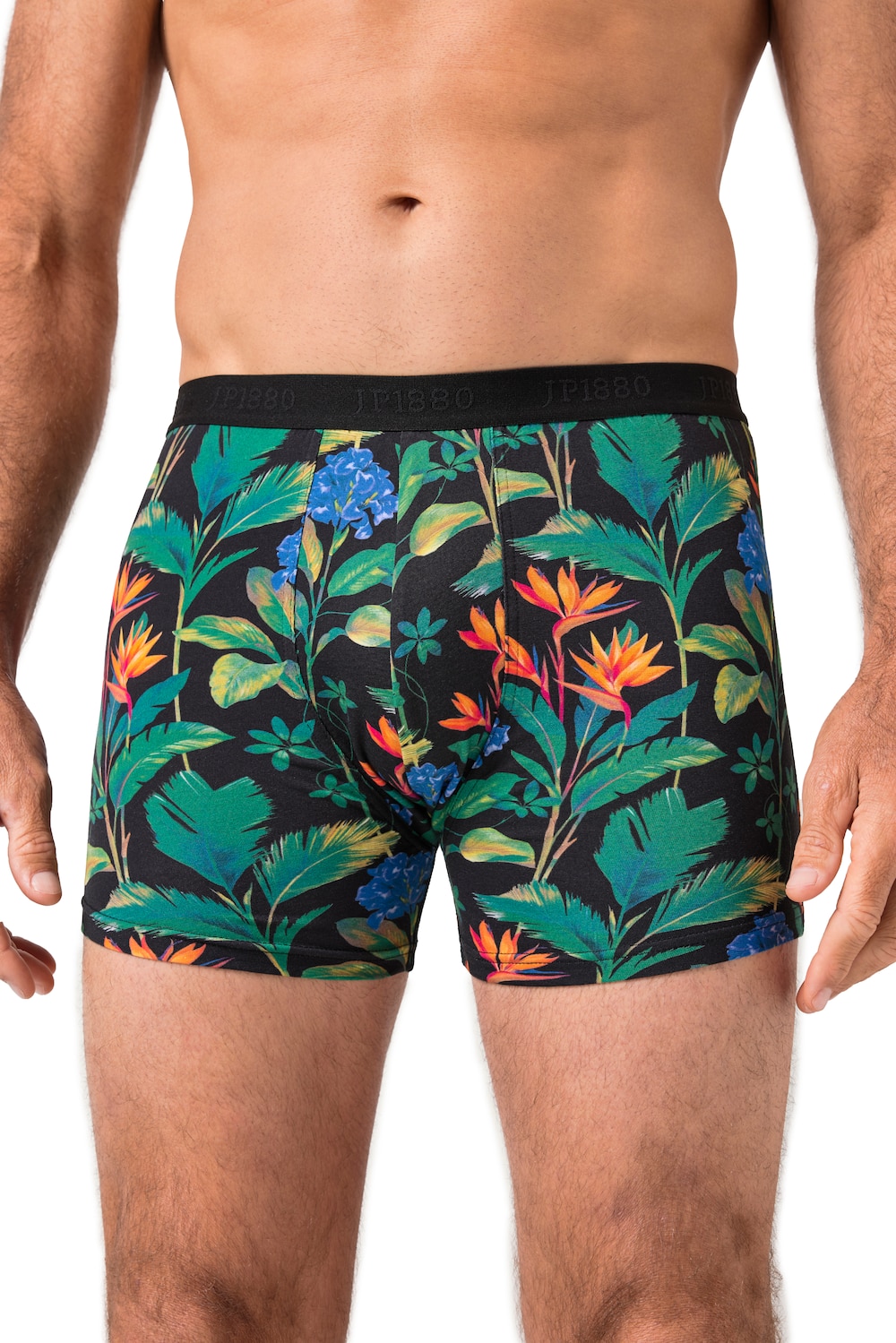 Stora storlekar Boxershorts FLEXNAMIC®, Her, svart, storlek: L, Bomull, JP1880