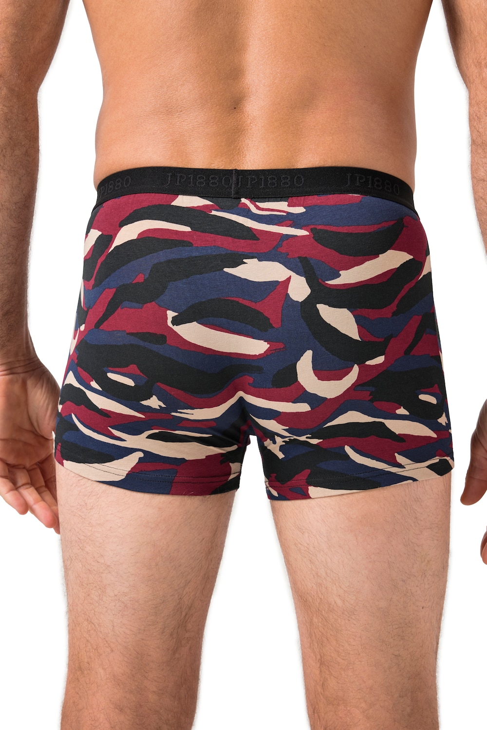 Stora storlekar Boxershorts FLEXNAMIC®, Her, röd, storlek: 6XL, Bomull, JP1880