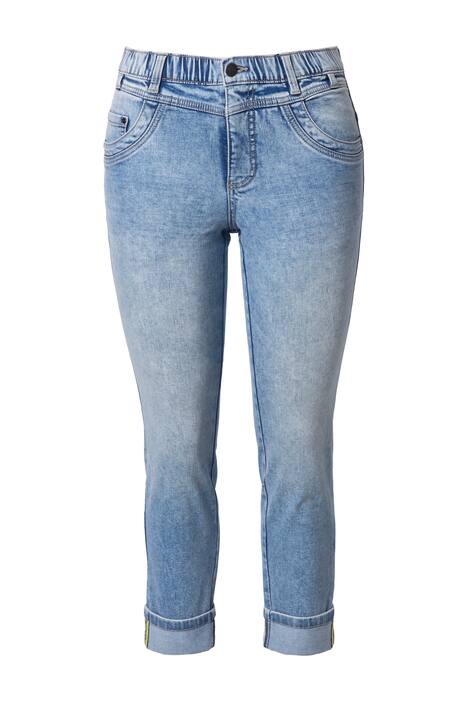 Džíny s vysokým pasem, slim fit