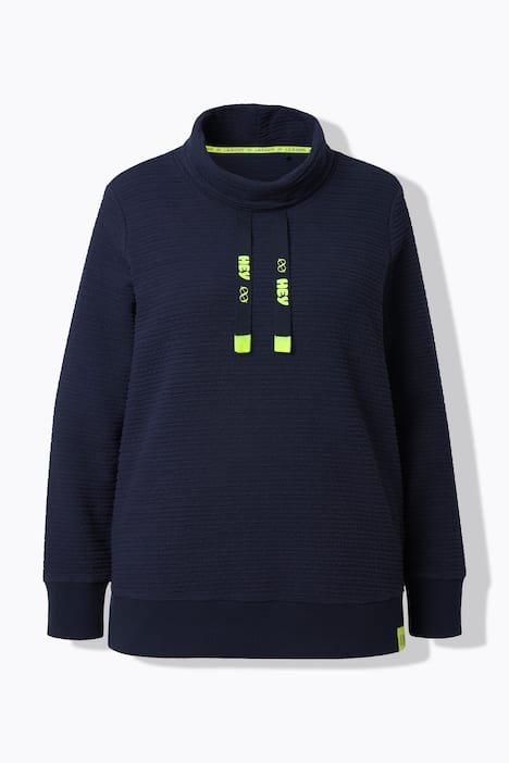 Sweatshirt, Langarm, Stehkragen