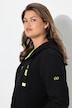 Sweatjacke, Langarm, Kapuze