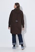 Strucktur-Sweatjacke, Langarm, Kapuze