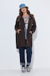 Strucktur-Sweatjacke, Langarm, Kapuze