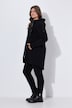 Strucktur-Sweatjacke, Langarm, Kapuze