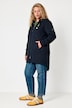 Strucktur-Sweatjacke, Langarm, Kapuze