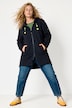 Strucktur-Sweatjacke, Langarm, Kapuze