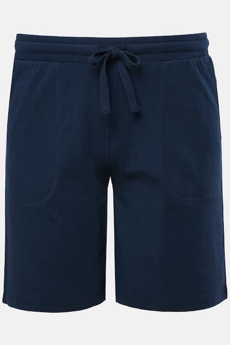 Schlafanzug, Homewear, kurzer Zweiteiler, T-Shirt, Ringel-Shorts, bis 8 XL