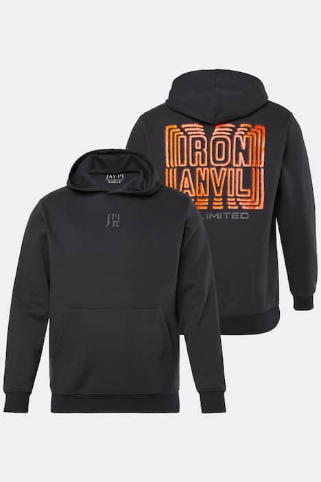 Bluza z kapturem JAY-PI, fitness, sweter, kaptur, nadruk na plecach, do rozm. 7 XL