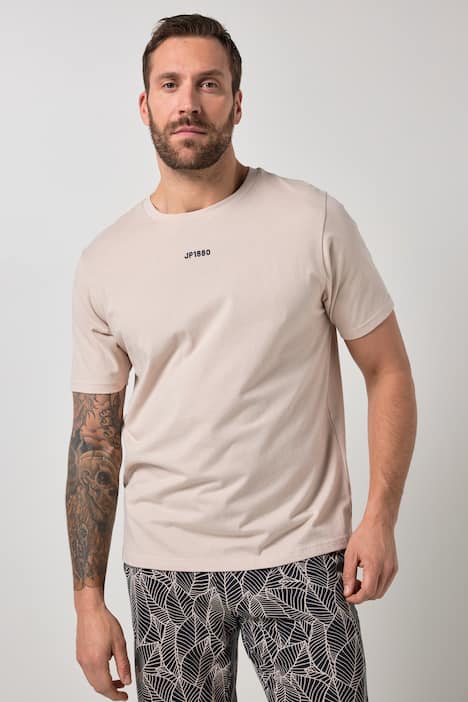 Schlafanzug, Homewear, kurzer Zweiteiler, T-Shirt, gemusterte Shorts, bis 8 XL