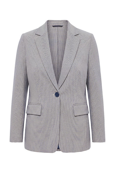 Kostkovaný blazer