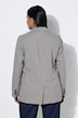 Blazer, geruit, reverskraag, lange mouwen