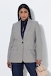 Blazer, geruit, reverskraag, lange mouwen