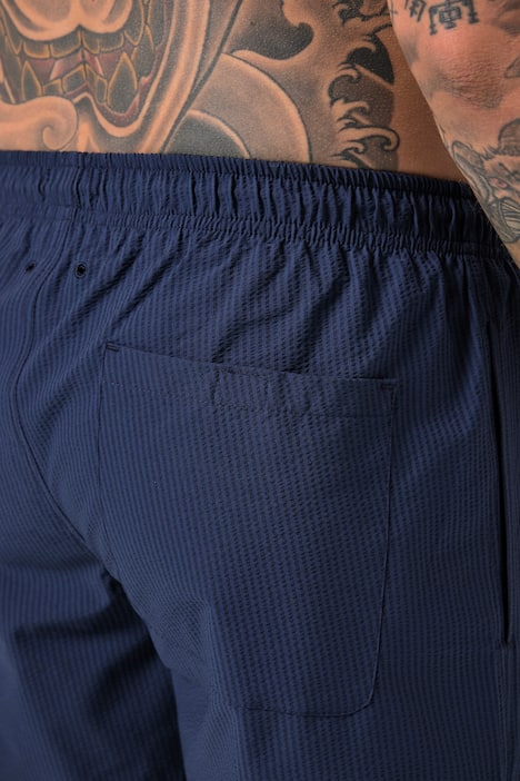 JAY-PI Badeshorts, Beachwear, Seersucker-Struktur, QuickDry, Elastikbund, bis 8 XL