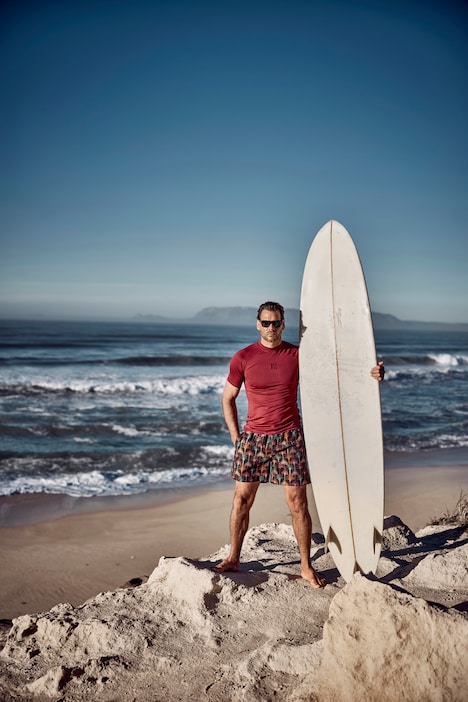 zwembroek, beachwear, all-over print, tot 8XL