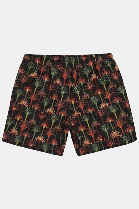 Badehose, Beachwear, Alloverprint, bis 8 XL