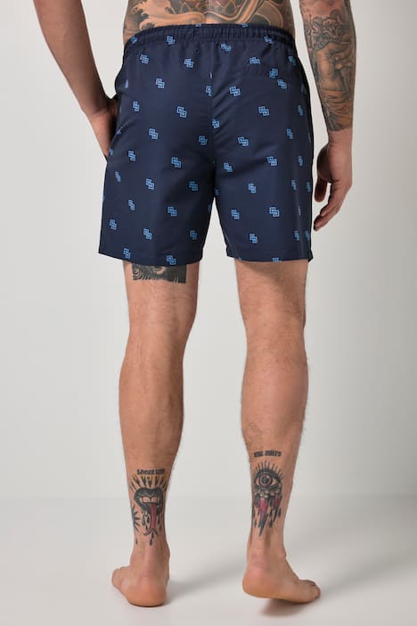 JAY-PI Badeshorts, Beachwear, Alloverprint, bis 8 XL