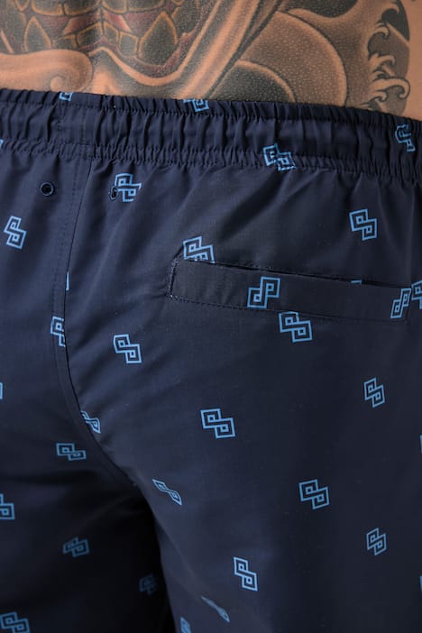 JAY-PI Badeshorts, Beachwear, Alloverprint, bis 8 XL