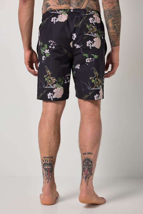 Kąpielówki JAY-PI, moda plażowa, nadruk na całej powierzchni, do rozm. 8 XL