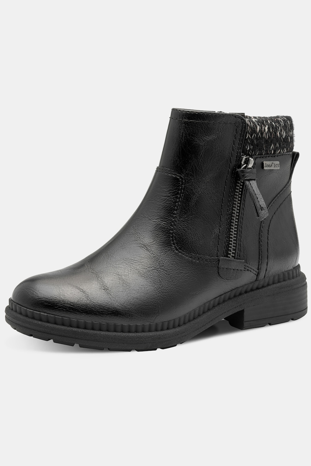 Ankleboots, Damen, schwarz, Größe: 41, Sonstige/Synthetische Fasern, Ulla Popken