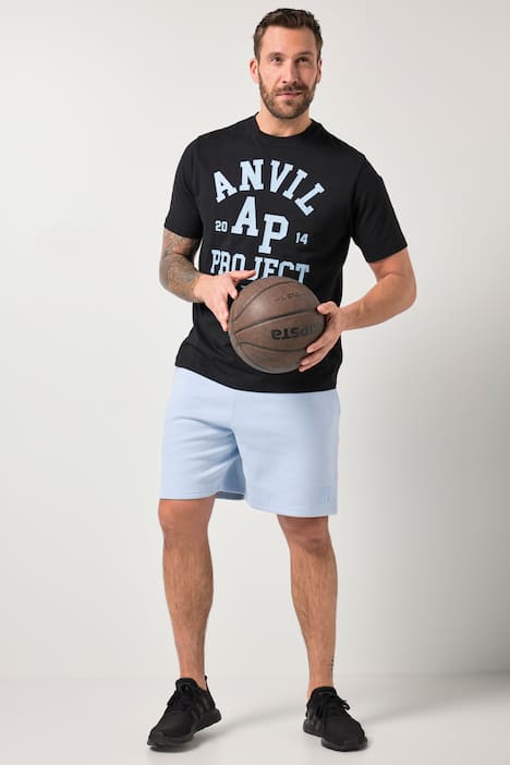 JAY-PI T-shirt, FLEXNAMIC®, fitness, korte mouwen, borstprint, tot 7XL