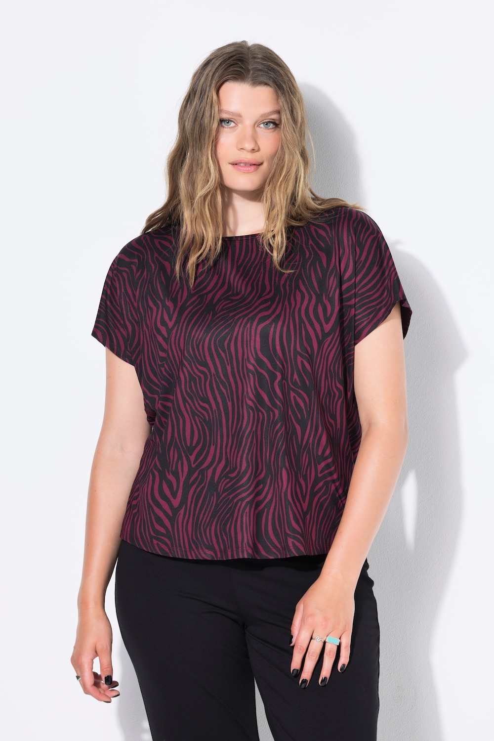Große Größen Sport-Top, Damen, rot, Größe: 42/44, Polyester/Elasthan, Studio Untold