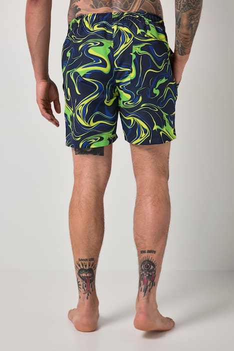 JAY-PI Badeshorts, Beachwear, Alloverprint, Elastikbund, bis 8 XL